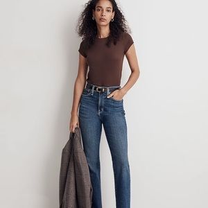 Madewell The Perfect Vintage Flare Jean in Hallstrom Wash NH680 SZ 28